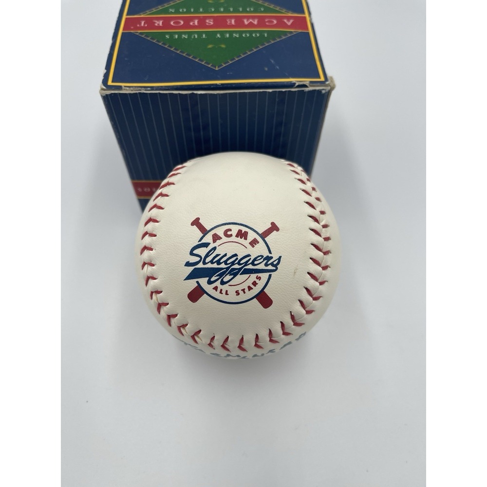 Vintage TAZ Tasmanian Devil Softball Looney Tunes ACME Sports Collection Unused - Picture 5 of 8